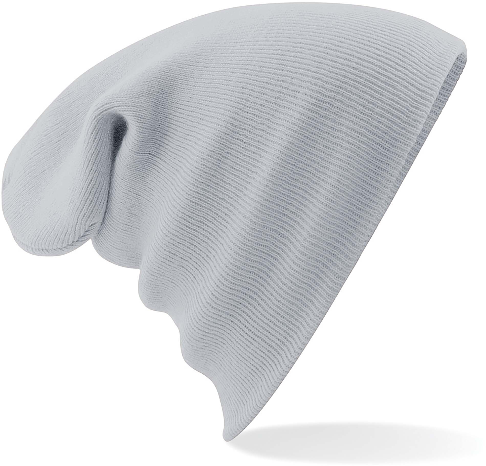 Bonnet original à revers b45 - light grey-one size - Promociel