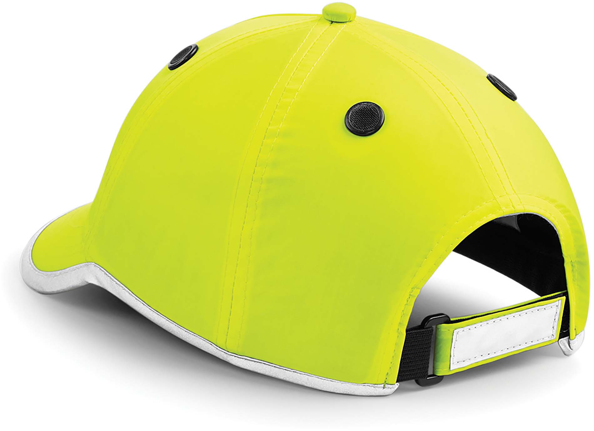 Casquette de protection hi-viz b535 - fluorescent yellow - Promociel