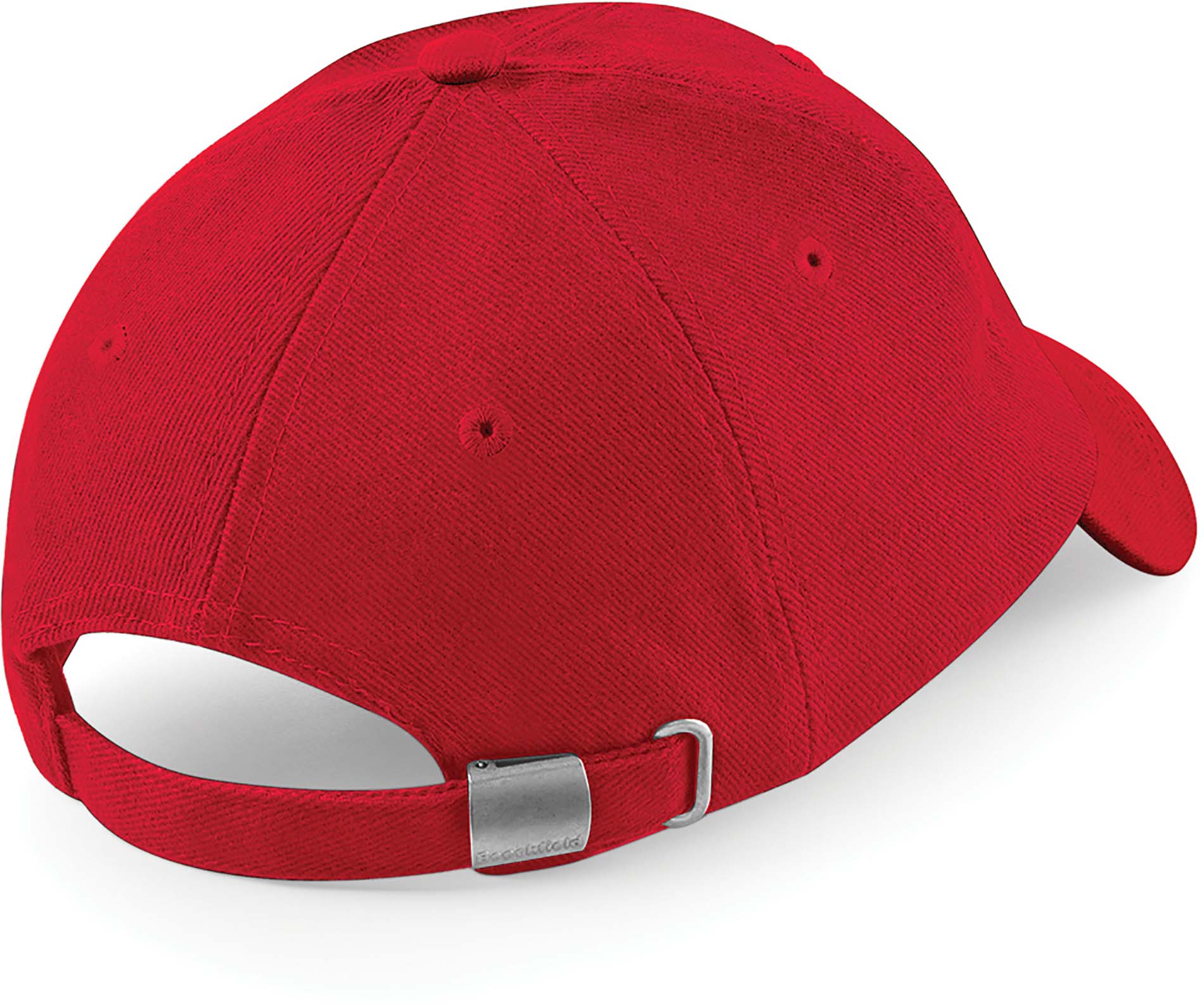 Casquette homme profil bas en coton brossé - 6 panneaux