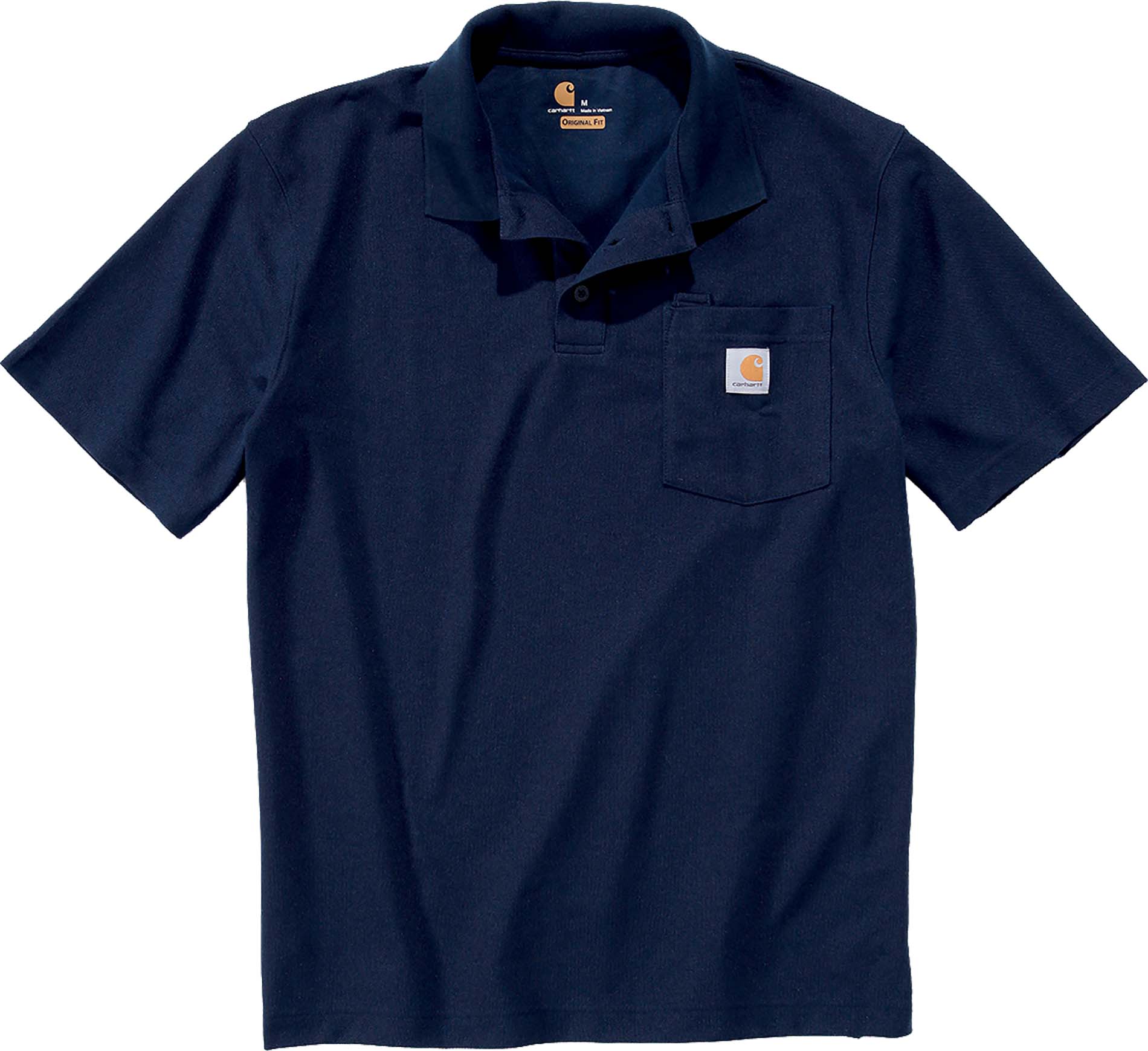 Polo homme contractor carhartt k570 - navy - xs - Promociel