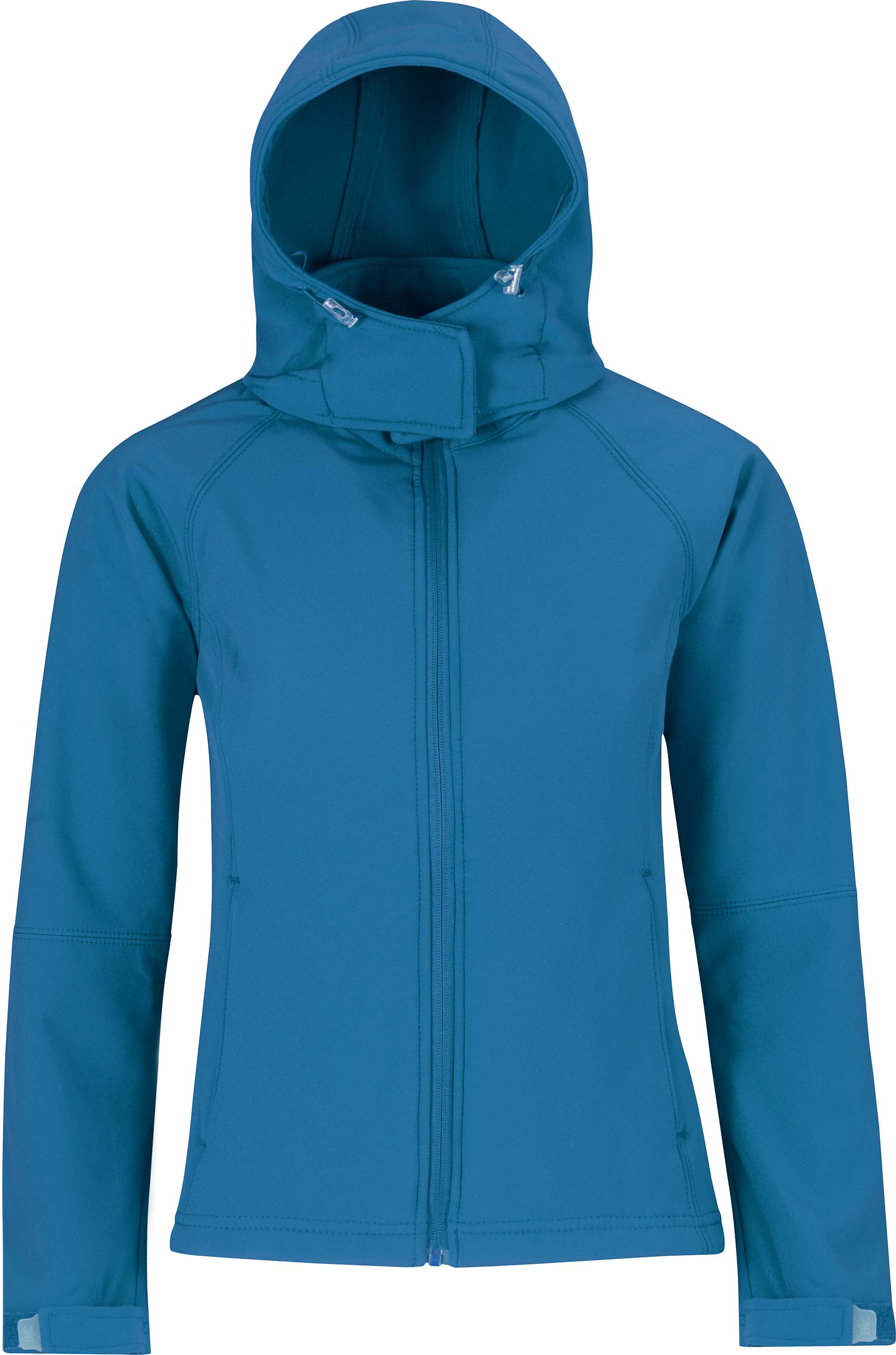 Veste softshell femme capuche jw937 - azur blue - xl - Promociel