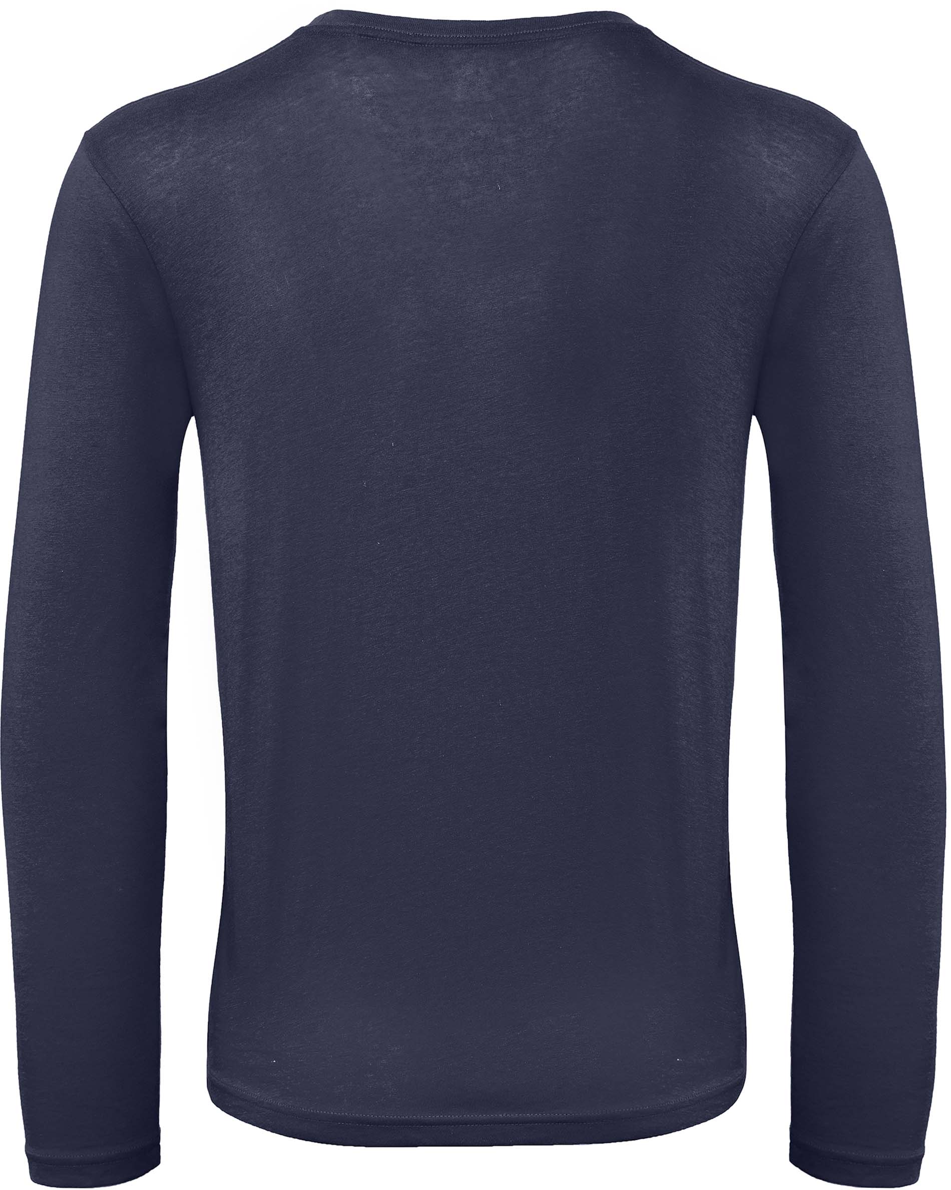 T-shirt homme manches longues inspire t b&c tm070 - urban navy - m - Promociel