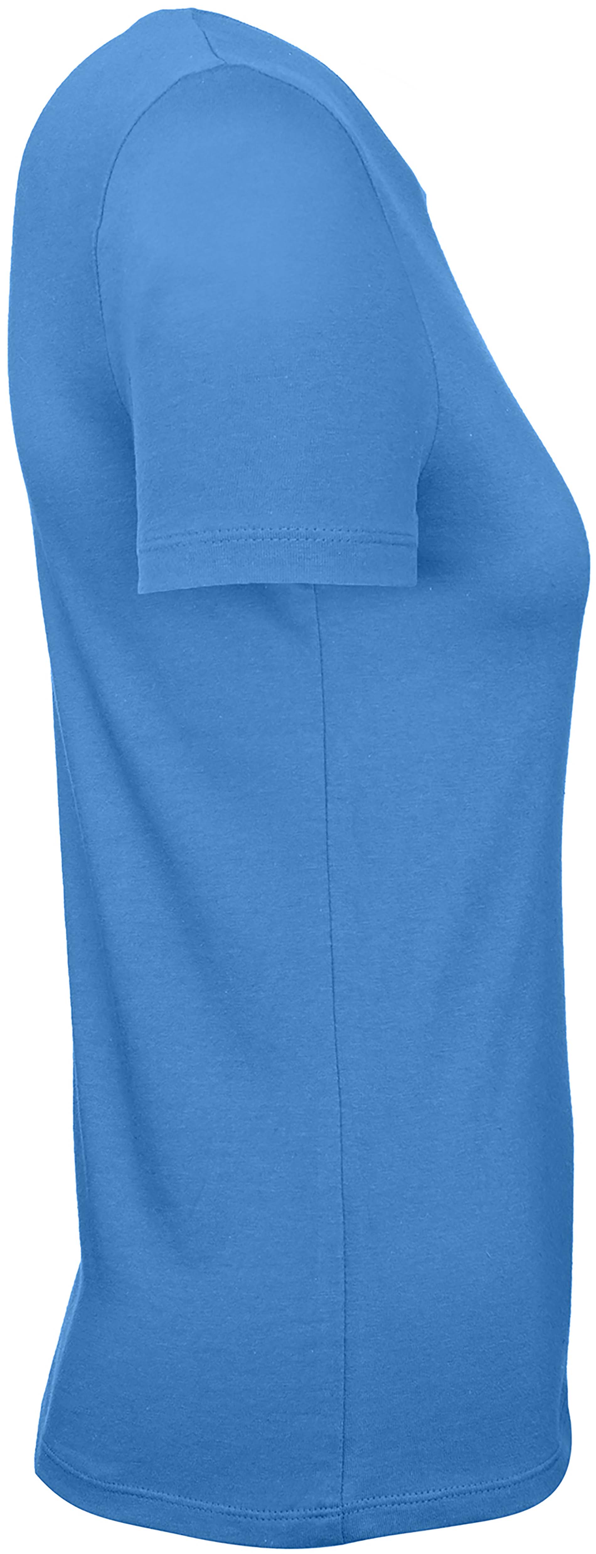 T-shirt femme #e150 tw02t - azure - Promociel