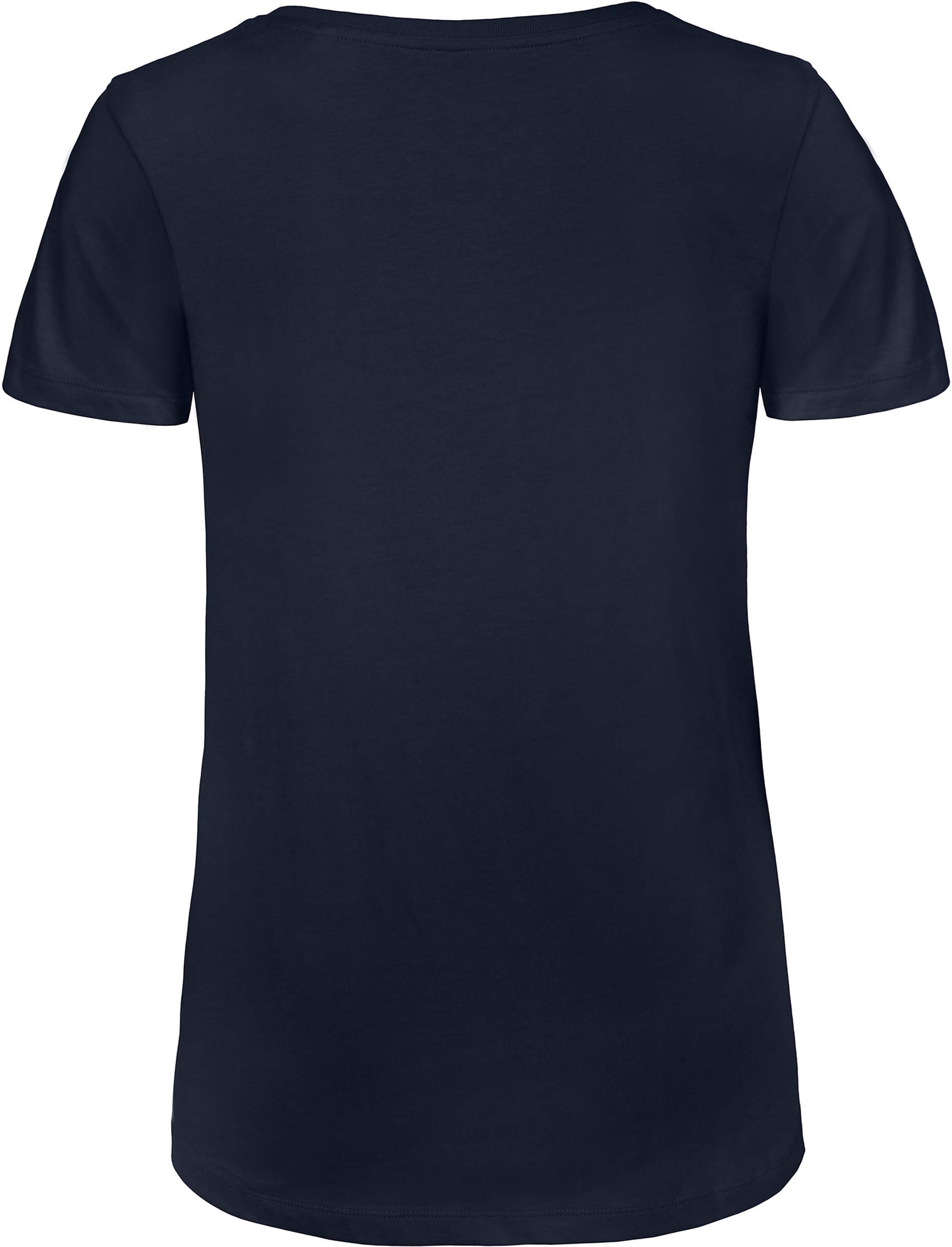 T-shirt femme col v inspire v b&c tw045 - navy - Promociel