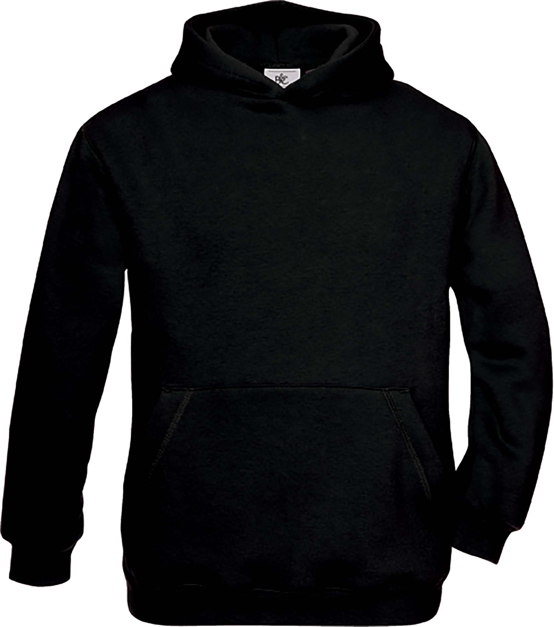 Sweat-shirt enfant à capuche hooded wk681 - black - Promociel