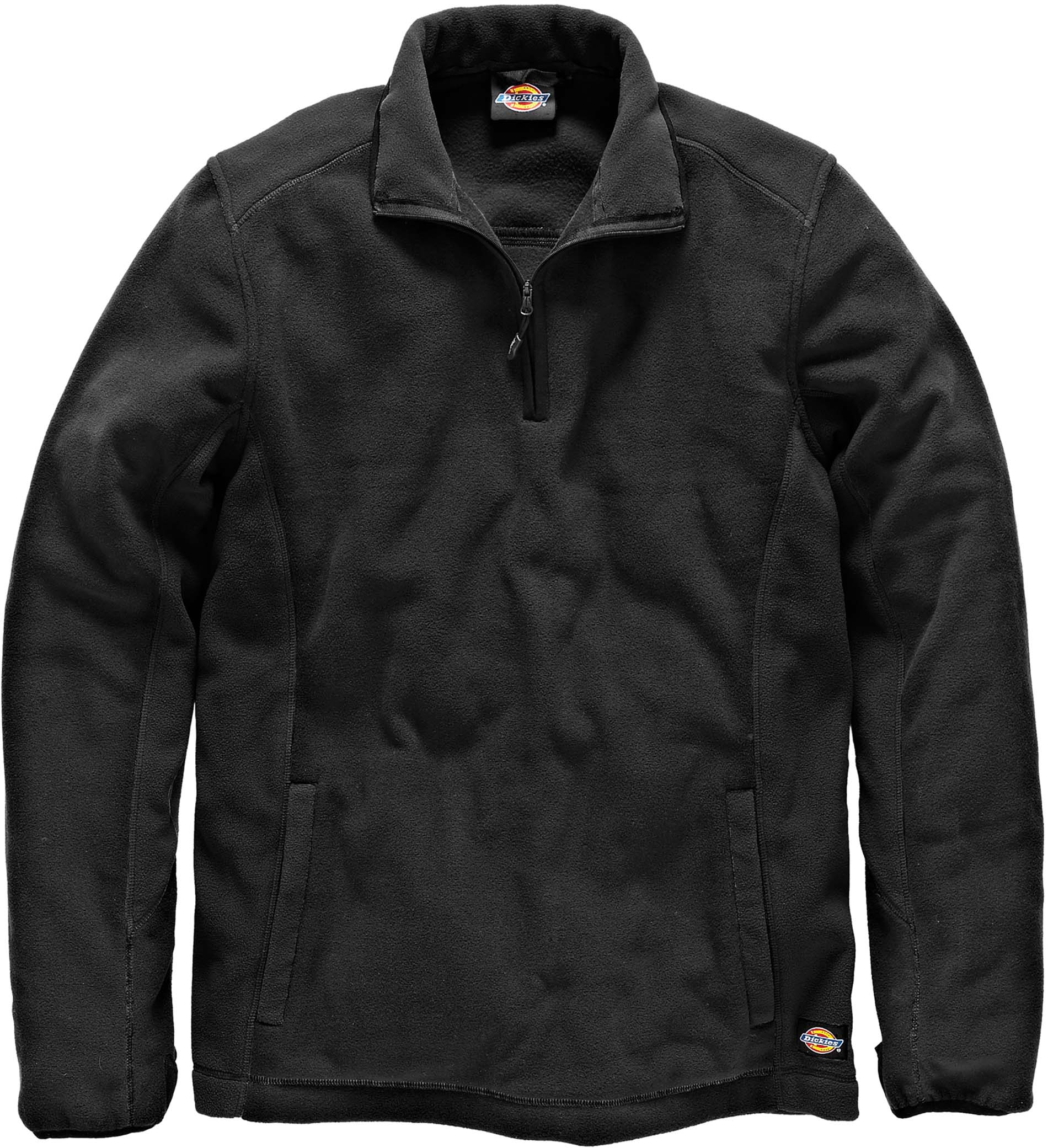 Micropolaire col zipp&eacute; two tone djw7011 - black - Promociel