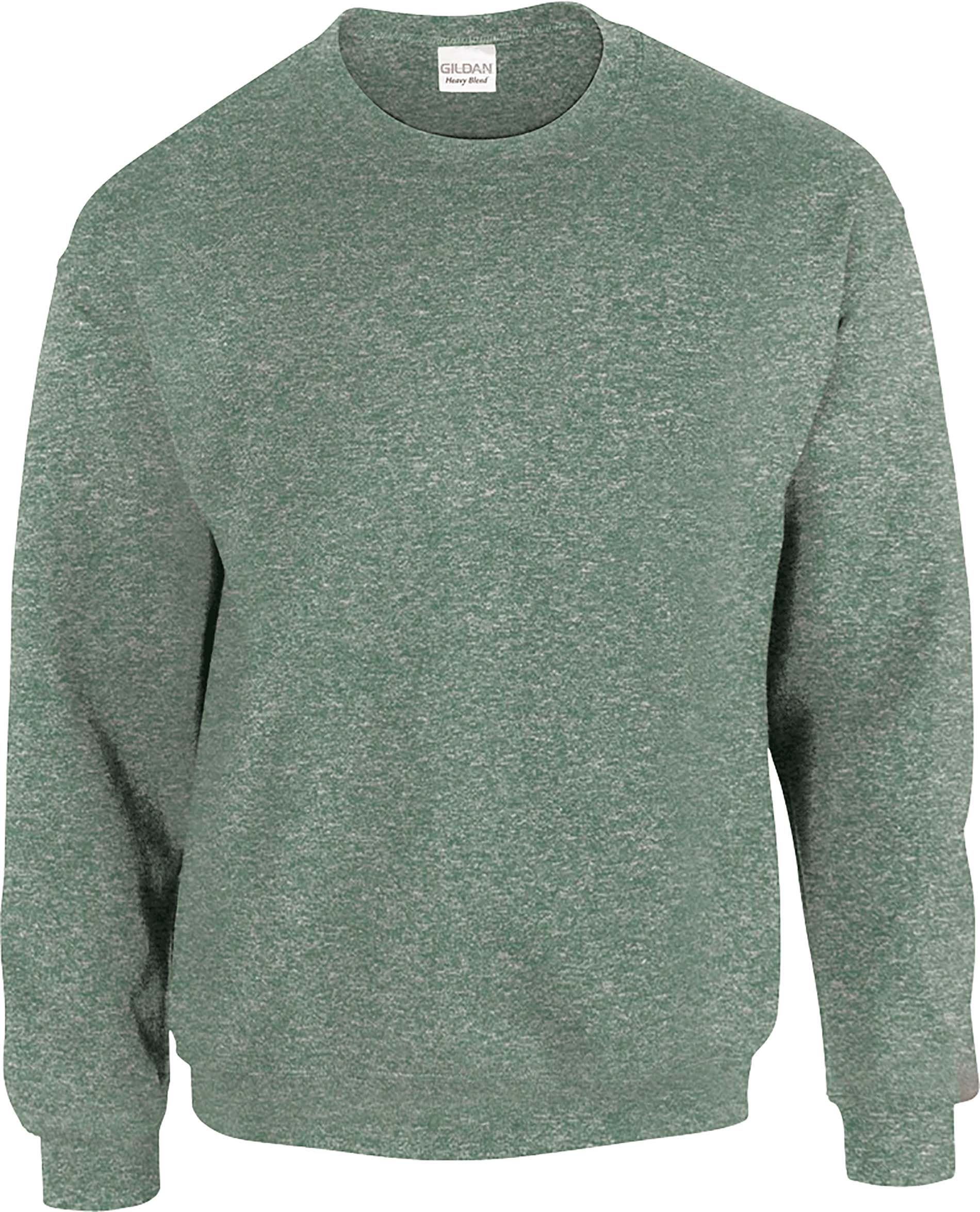 Sweat-shirt col rond heavy blend™ gi18000 - heather sport dark green - Promociel