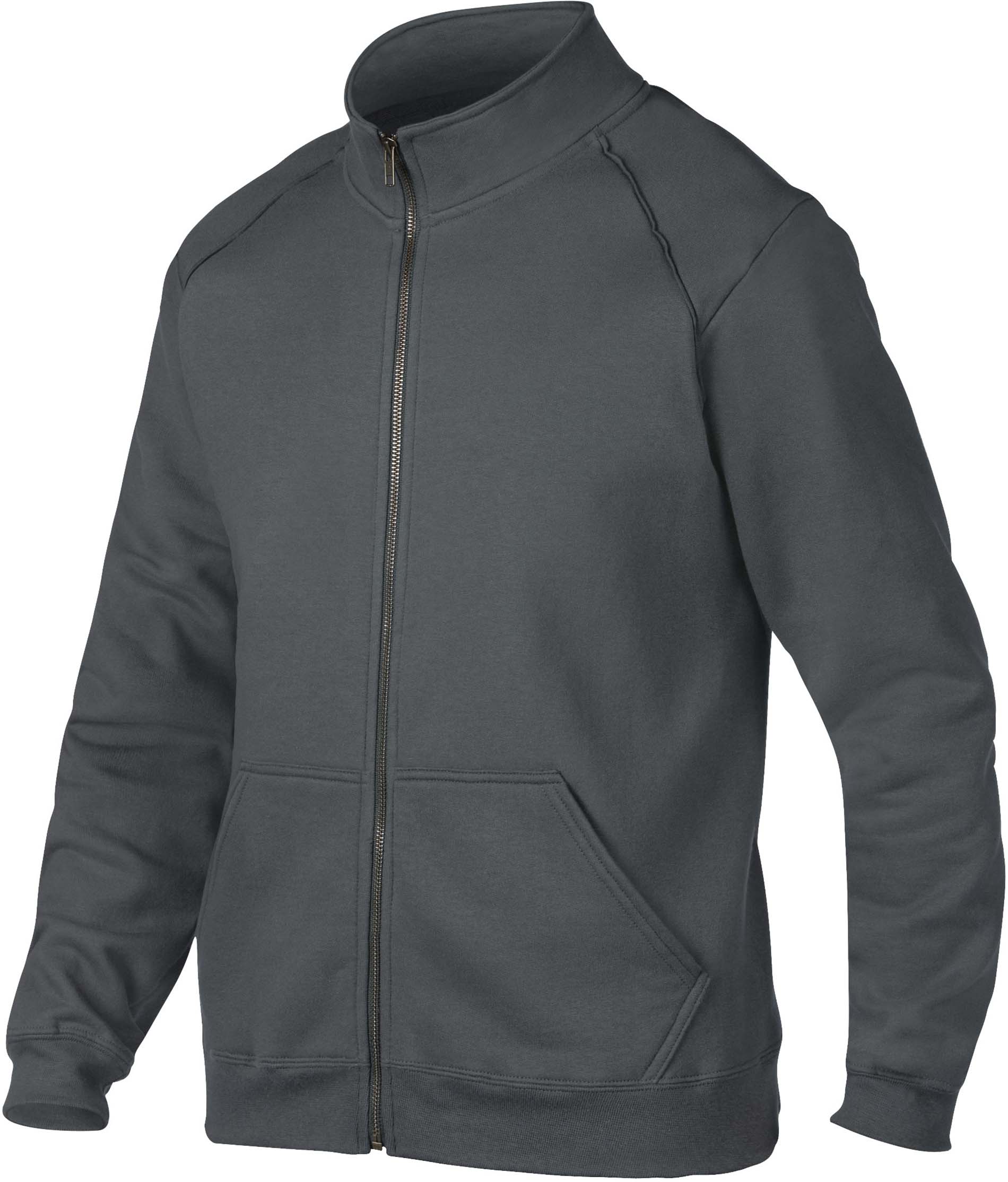 Veste molleton zipp&eacute; premium 92900 - charcoal - Promociel