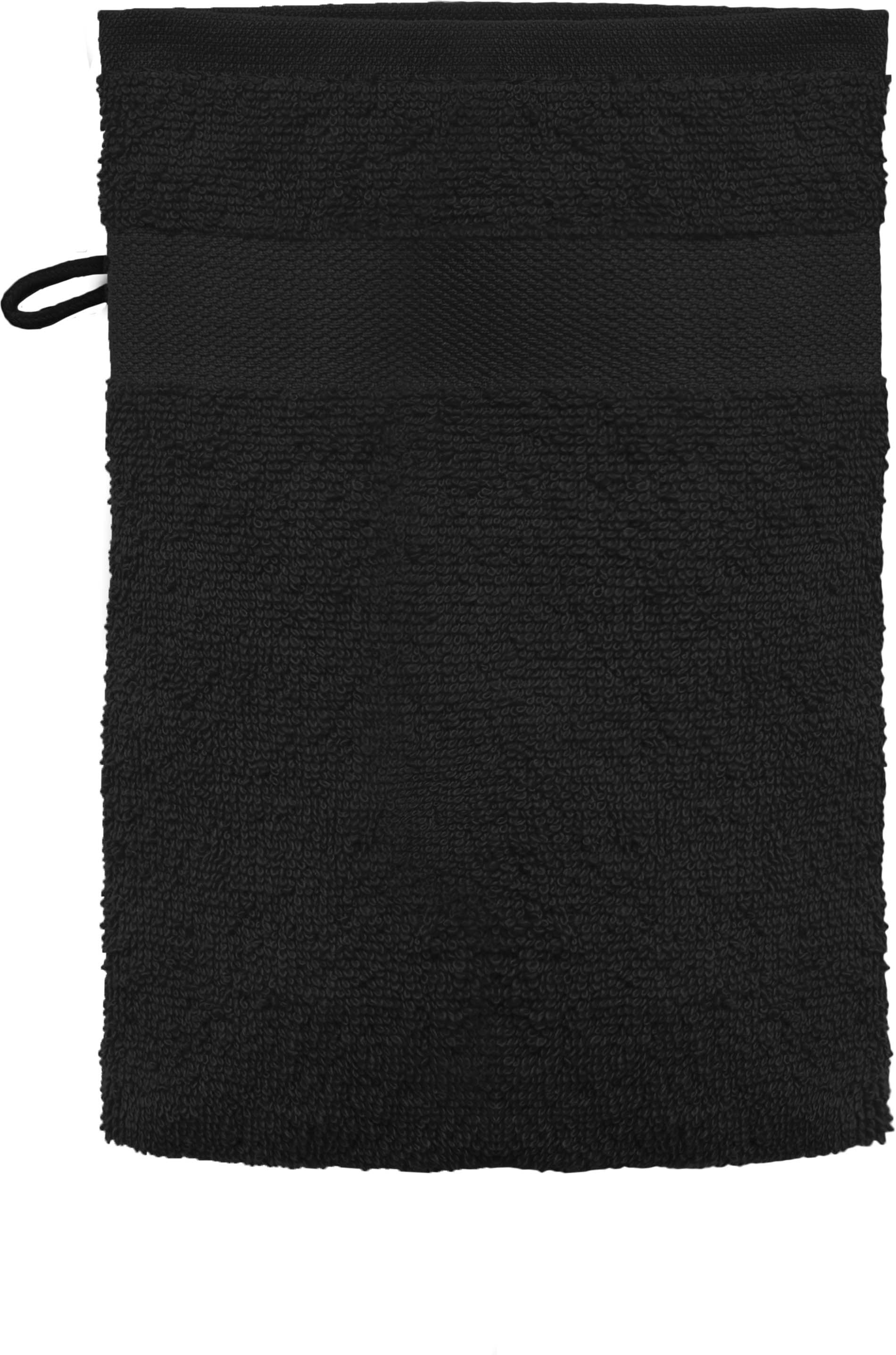 Gant de toilette k107 - black-one size - Promociel