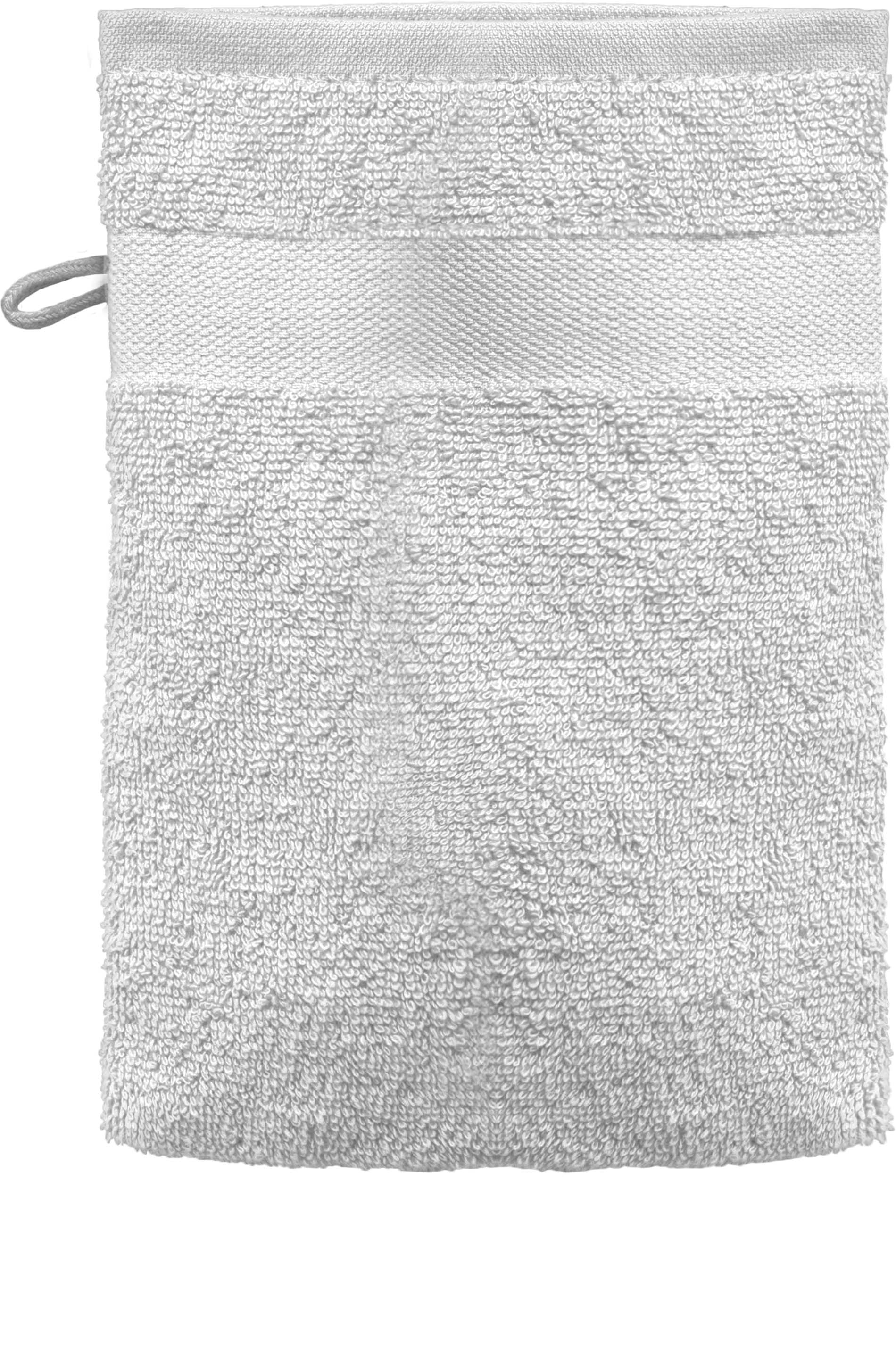 Gant de toilette k107 - white-one size - Promociel
