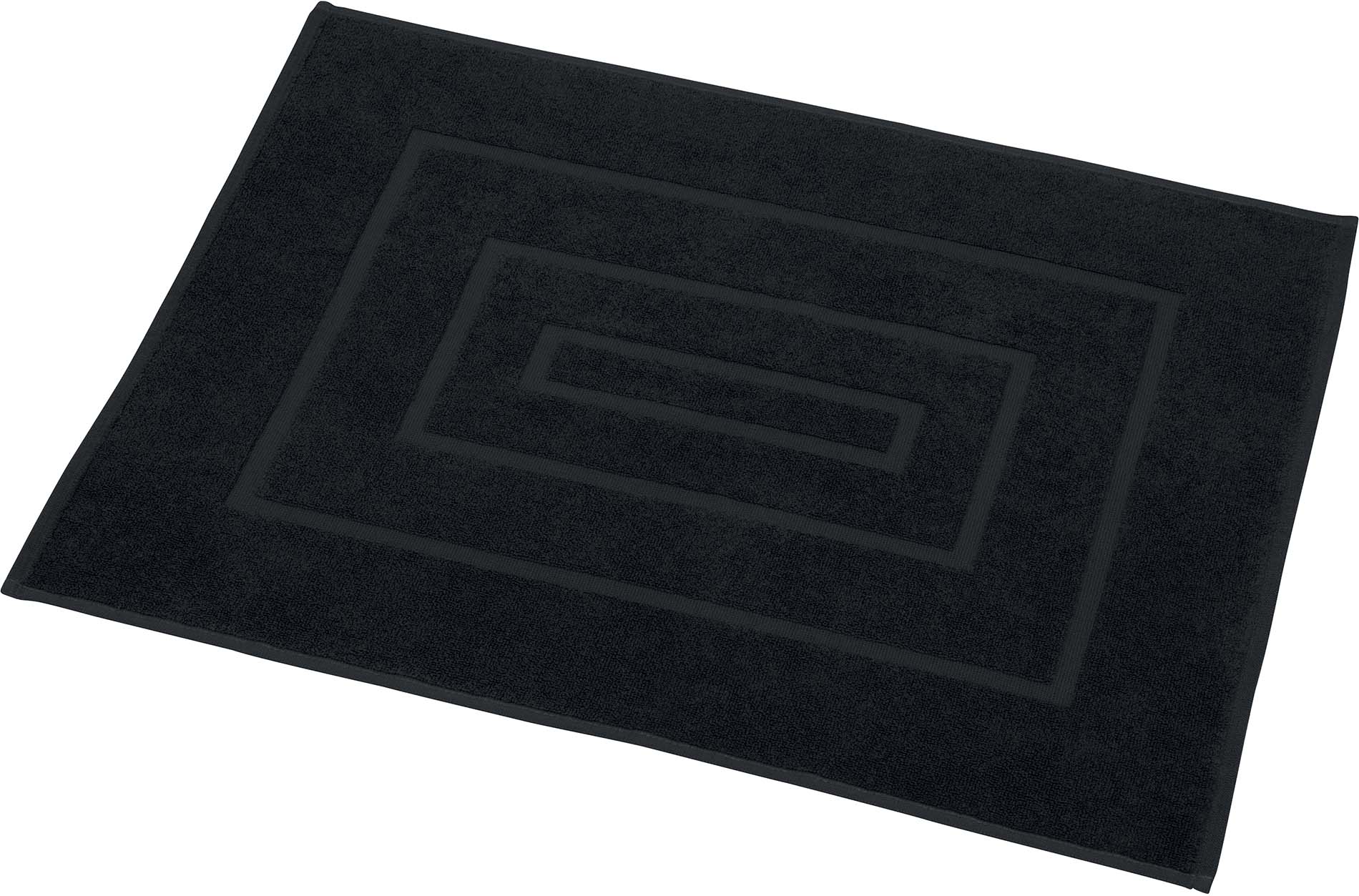 Tapis de bain éponge k127 - black-one size - Promociel