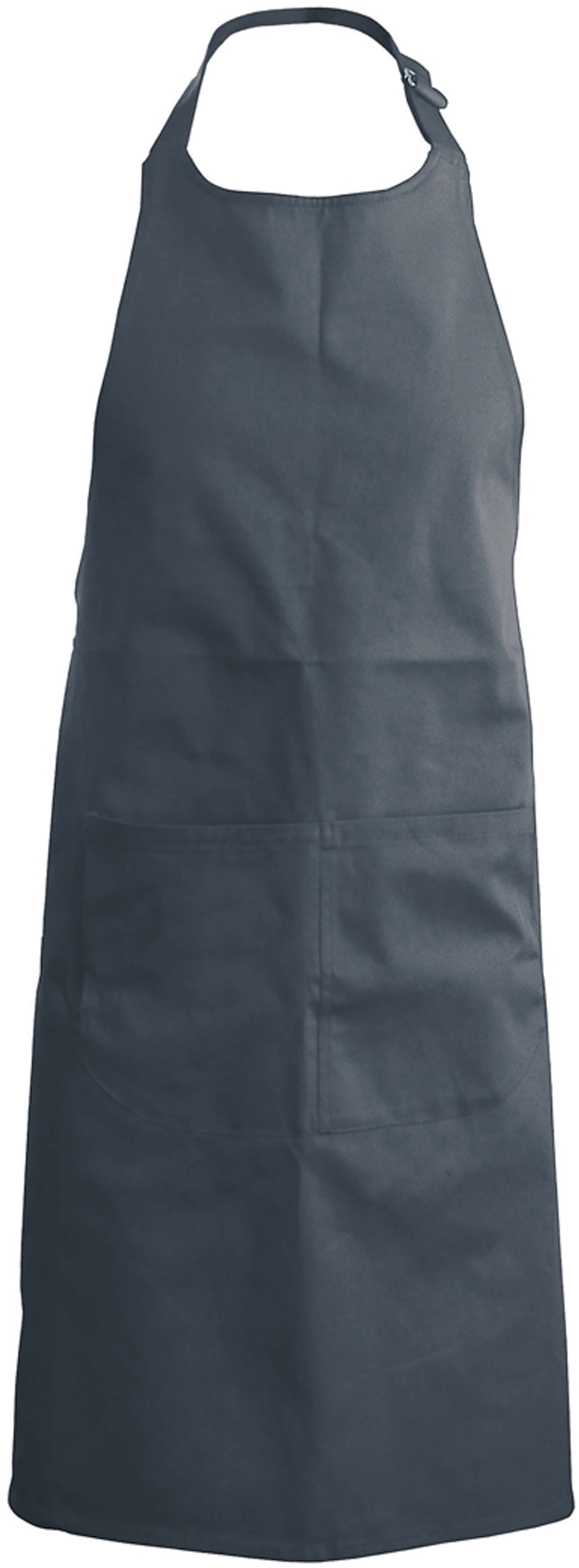 Tablier polycoton k890 - dark grey - Promociel