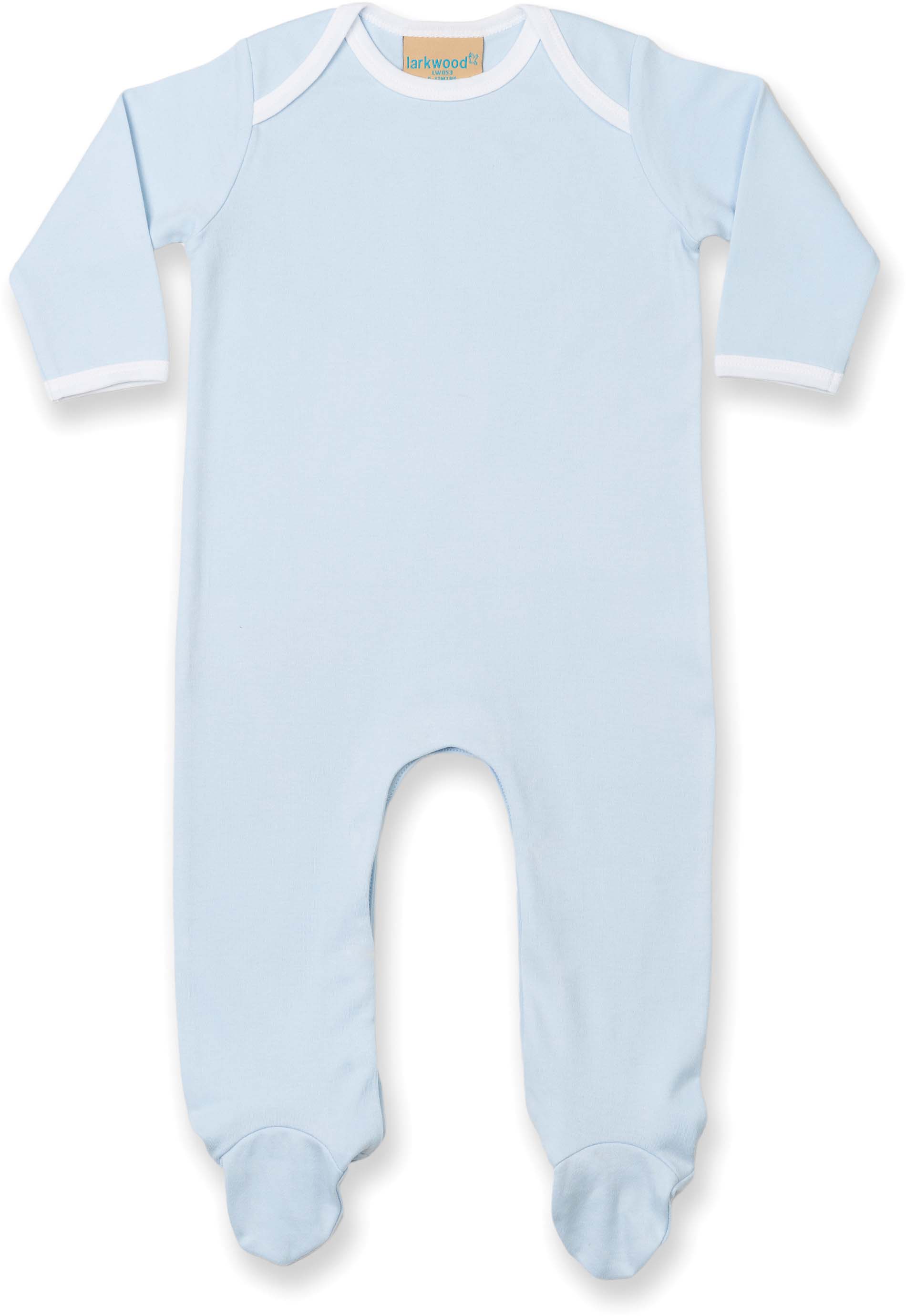 Pyjama bébé lw053 - pale blue / white - Promociel