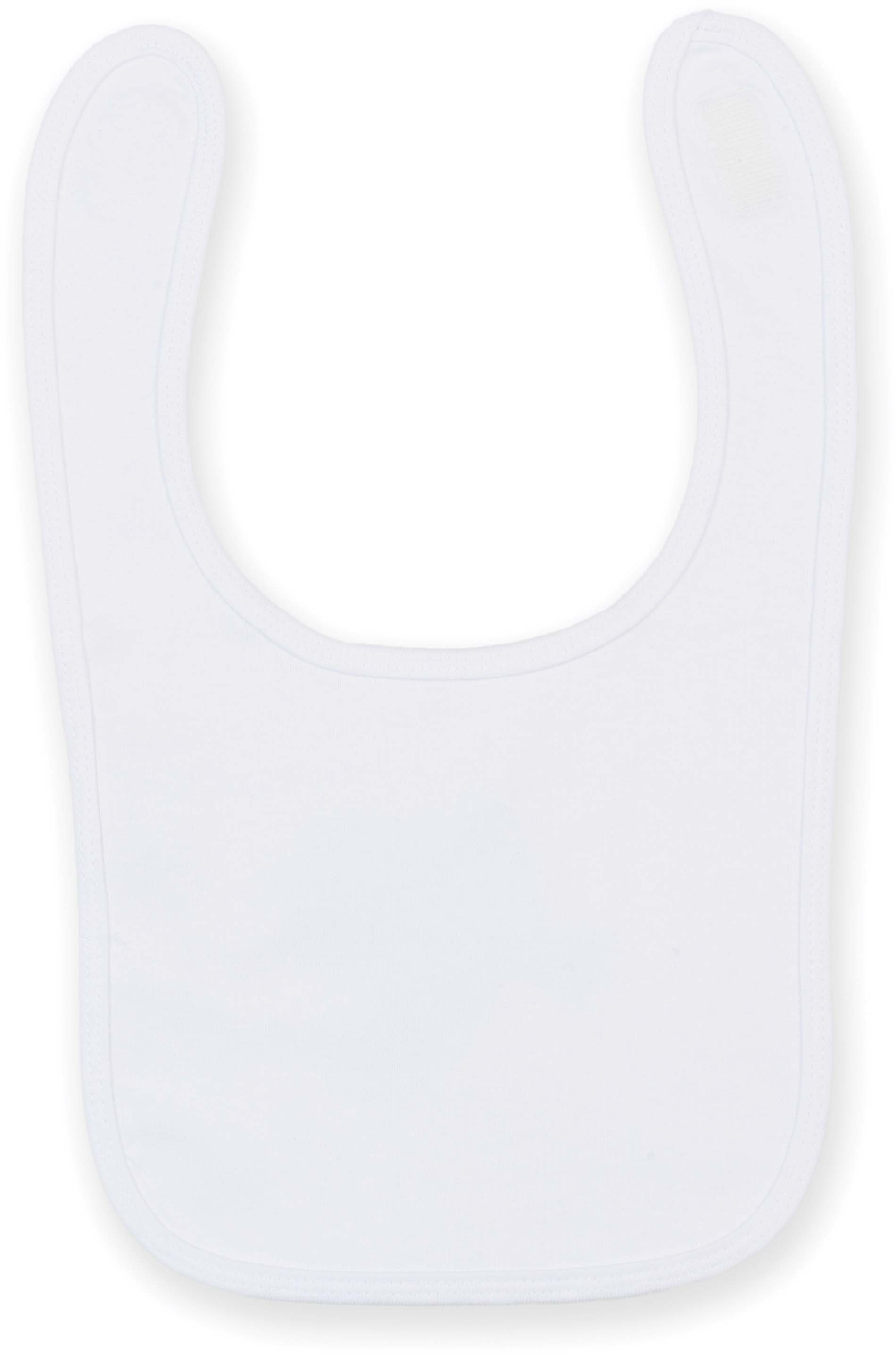 Bavoir lw082 - white - Promociel