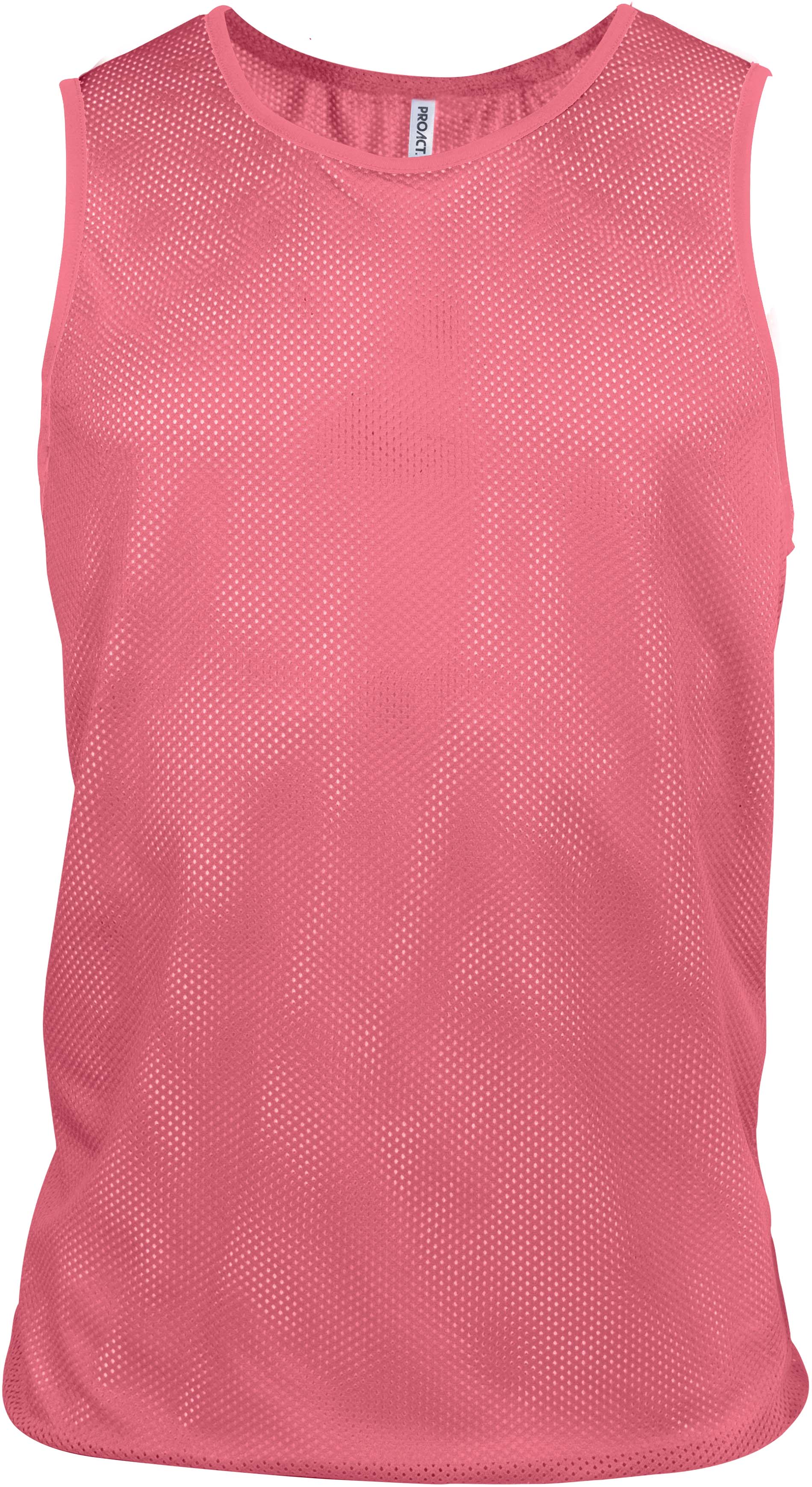 Chasuble en filet l&eacute;ger multisports pa043 - fluorescent pink - Promociel