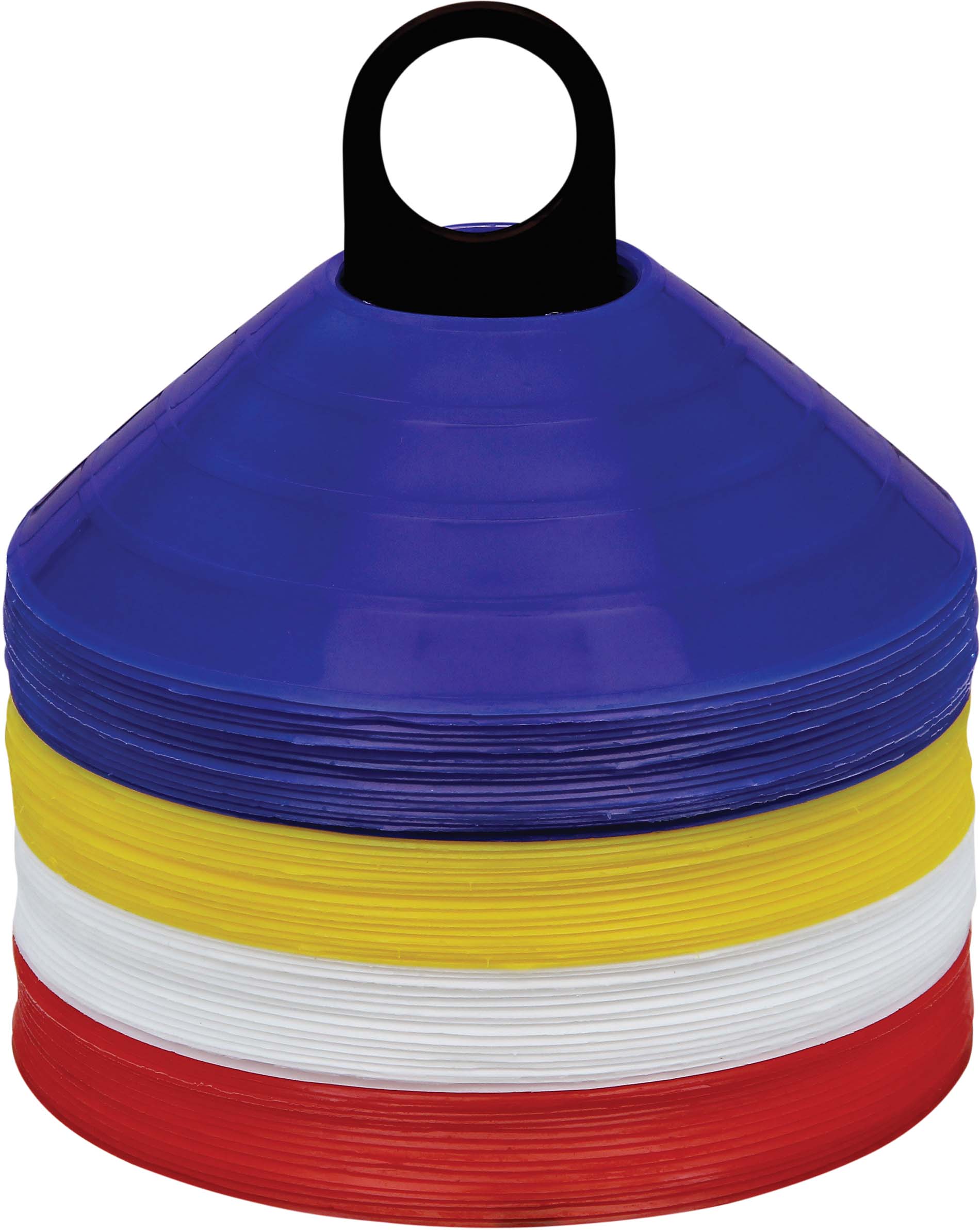 Kit de délimitation lot de 60 ex pa651 - royal blue / white / red / yellow - Promociel