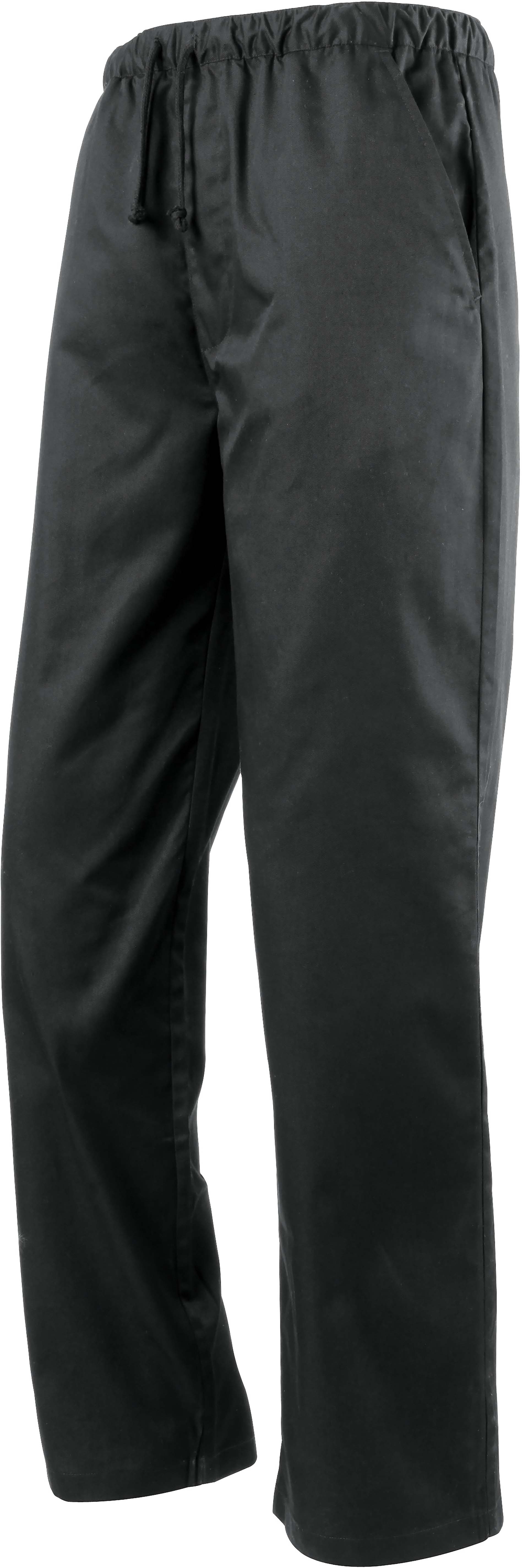 Pantalon de cuisine unisexe pr553 - black - Promociel