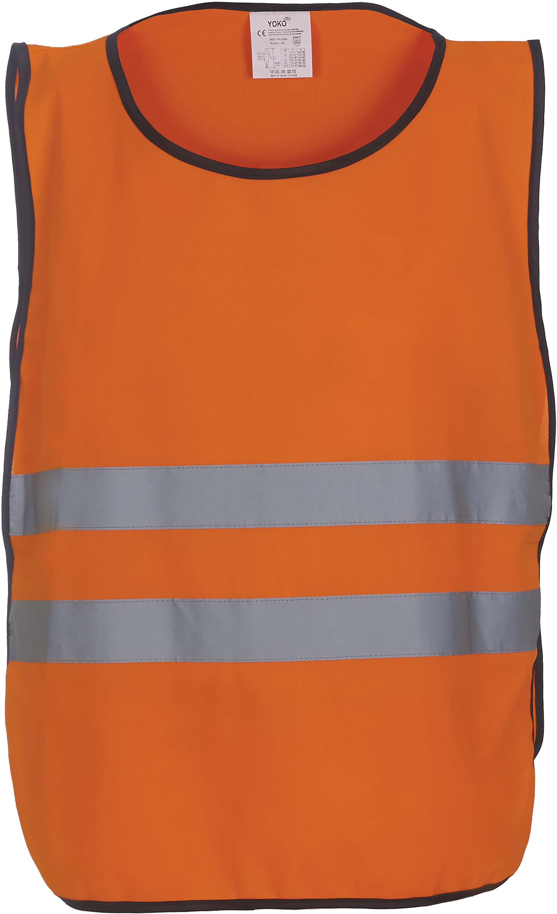 Chasuble haute visibilit&eacute; hvj269 - hi vis orange - Promociel