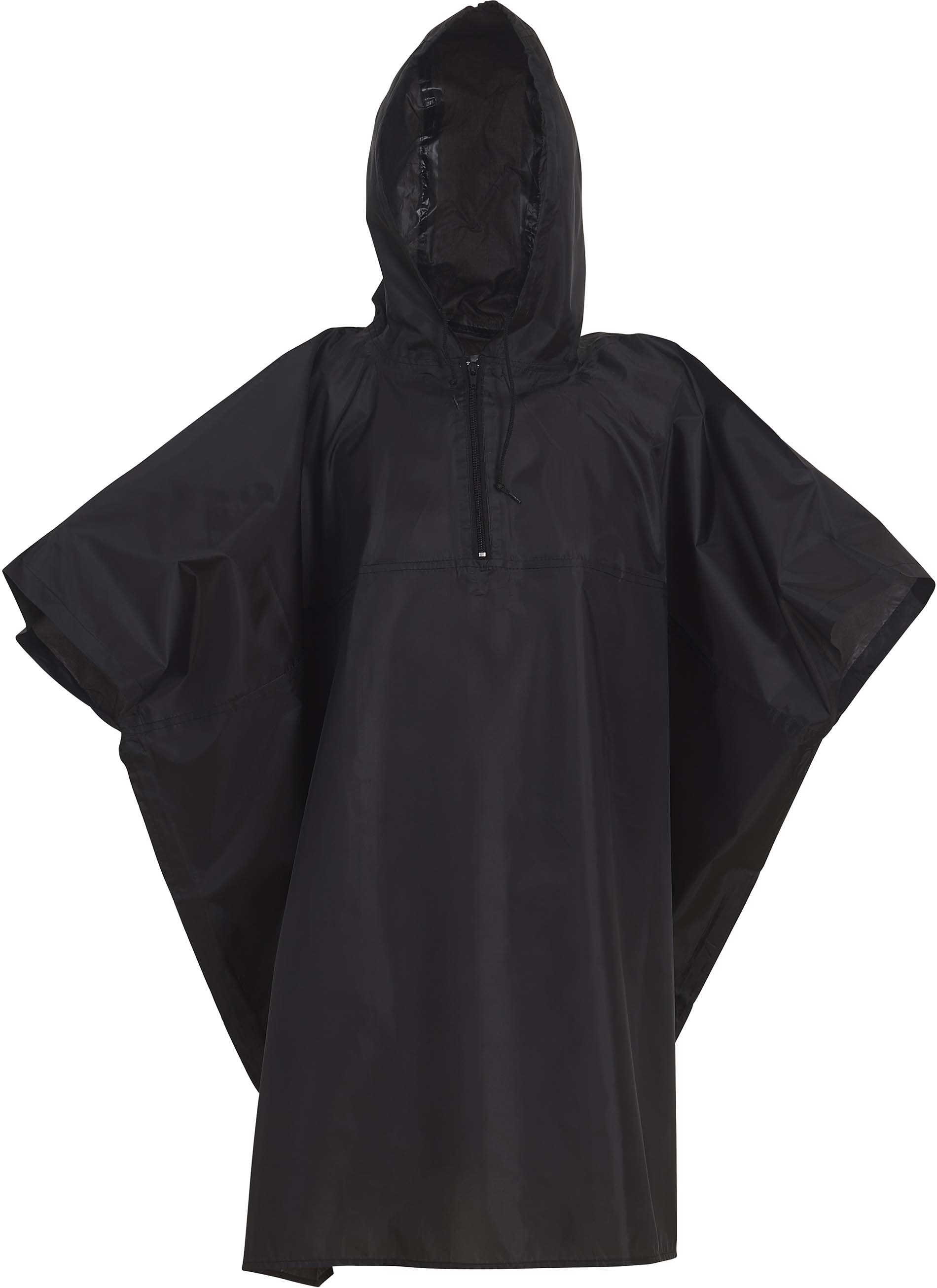 Poncho de pluie léger hvs470 - black - Promociel