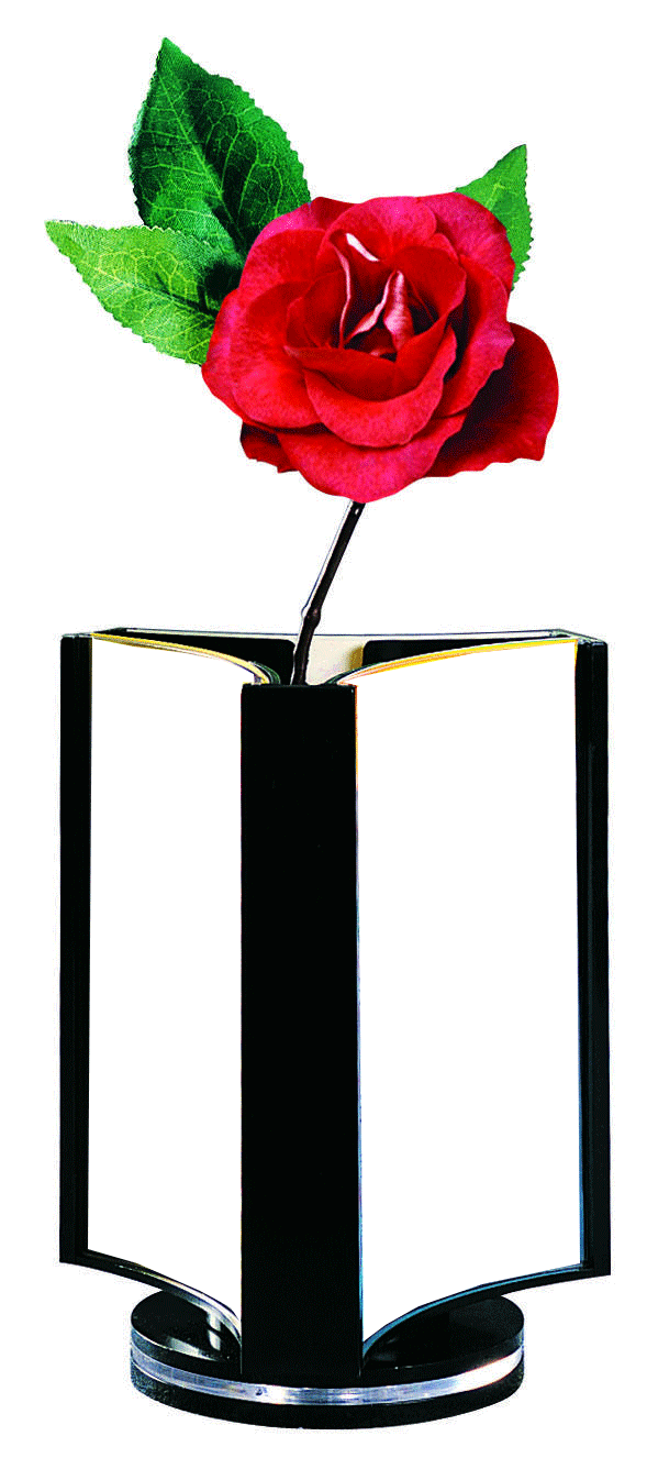 Présentoir de visuel rotatif 3 faces 105 x 148 mm ask217 - Promociel