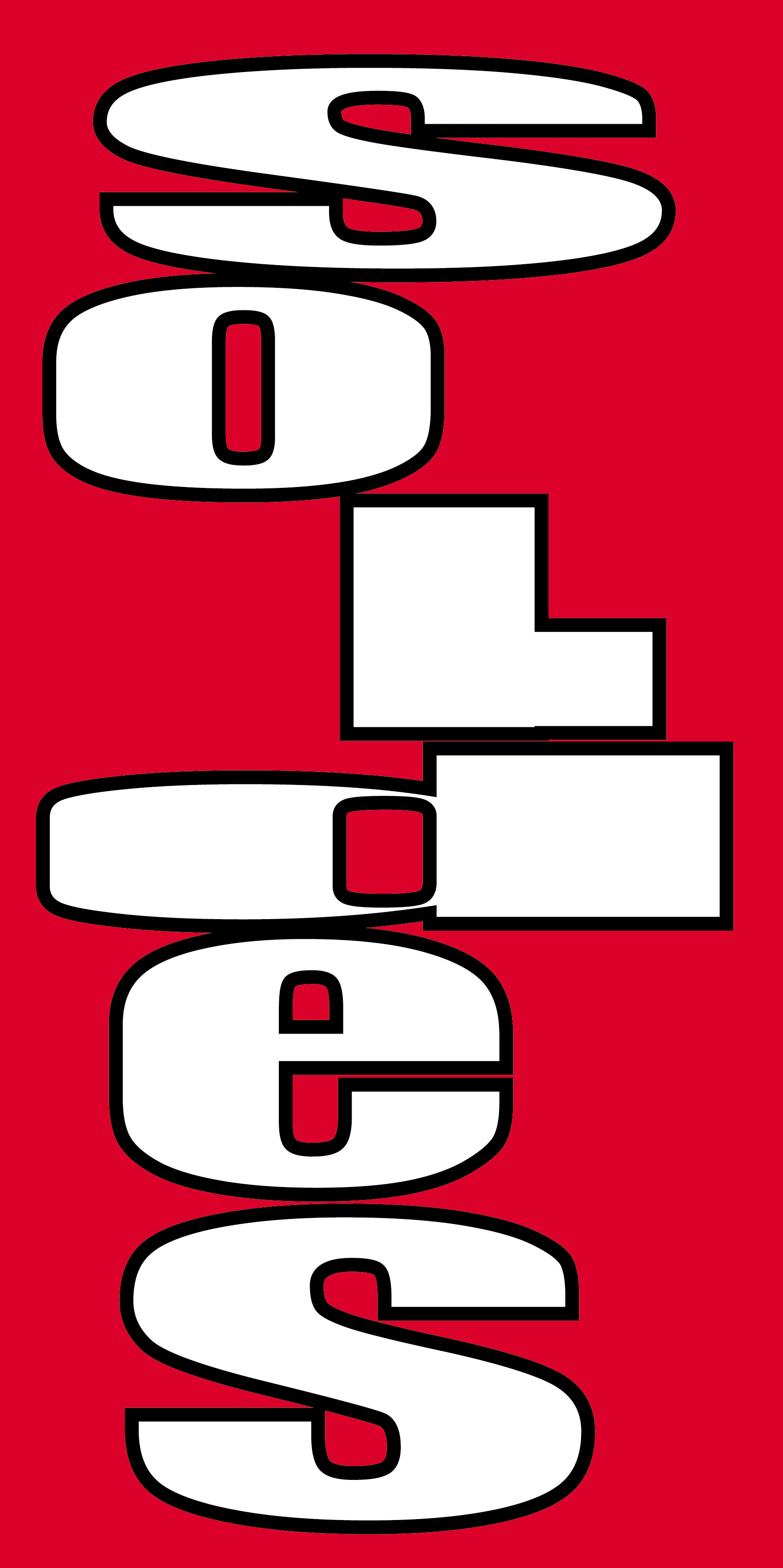 Affiche soldes electric 60 x 120 cm rouge - Promociel