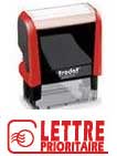 Tampon encreur x-print lettre prioritaire - Promociel