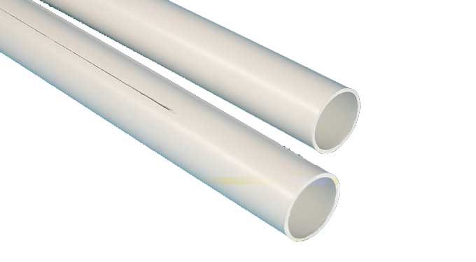 Tube pvc 17-19 mm blanc - Promociel