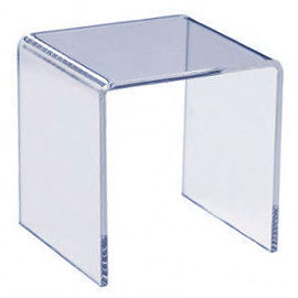Podium plexiglas u carr&eacute; 200 x 200 x 200 mm - Promociel