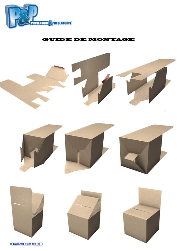 Urne carton vierge micro15 - Promociel