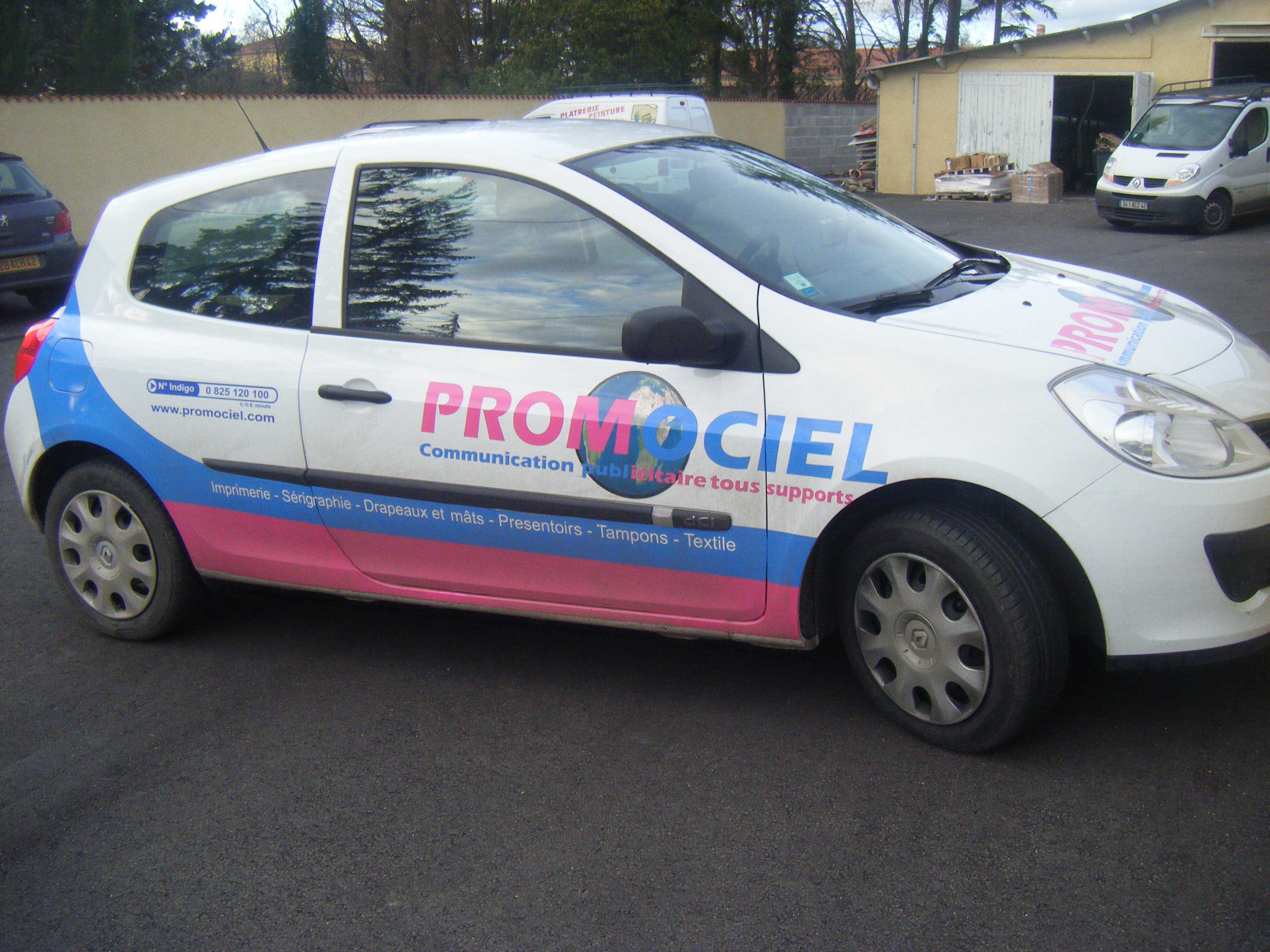 Lettrage adh&eacute;sif 700 mm - Promociel