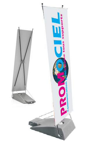 X-banner outoor 1 à l'unité - Promociel