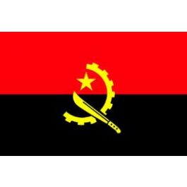 Drapeau Angola 100 x 150 cm - véritable drapeau Angolais en tissu :  Promociel