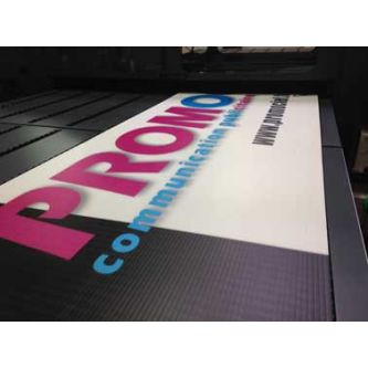 Panneau akilux 80 x 120 cm personnalisé recto seul les 100 exemplaires