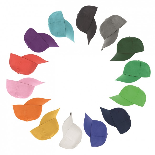 Différents coloris de casquettes à personnaliser chez Promociel