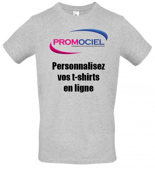 T-shirt en vente et avec possibilité de personnalisation en ligne