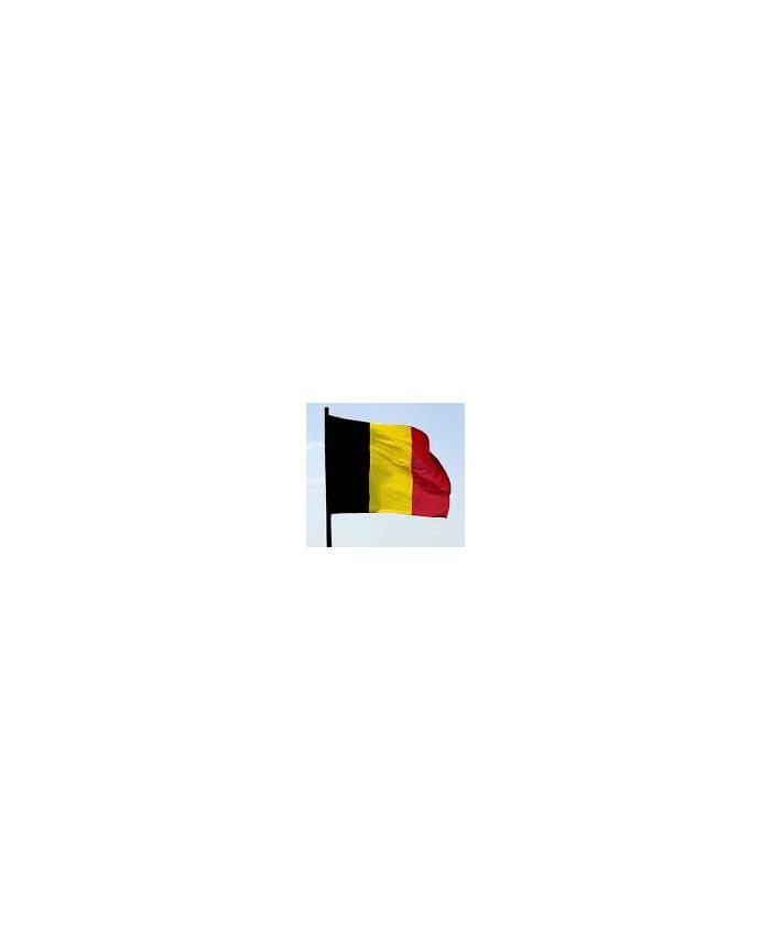Drapeau Belgique 100 x 150 cm - véritable drapeau Belge en tissu : Promociel