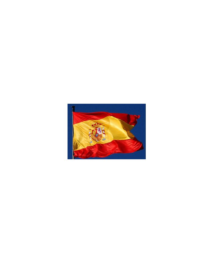 Drapeau Espagne 100 x 150 cm - véritable drapeau Espagnol en tissu :  Promociel