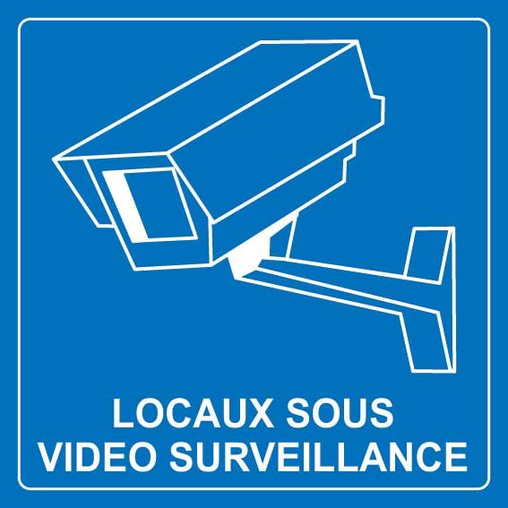 Panneau en PVC pour la surveillance vidéo en vente chez Promociel dans différents formats
