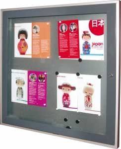 Vitrines d'affichages intérieures en vente en ligne chez Promociel