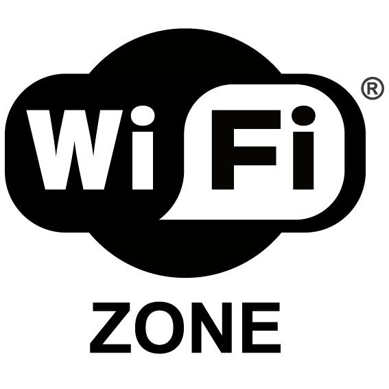 Panneau PVC zone wifi à commander dans différents formats chez Promociel