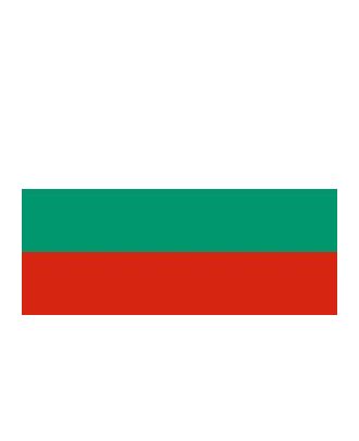 Drapeau Bulgarie 80 x 120 cm
