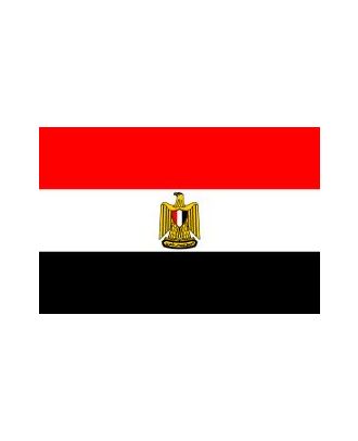 Drapeau Égypte 120x180 cm en tissu