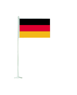 Drapeau de table PVC Allemagne