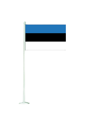 Drapeau de table PVC Estonie