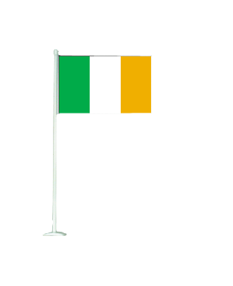 Drapeau de table PVC Irlande