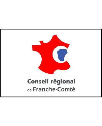 Drapeau région Franche Comté 100 x 150 cm