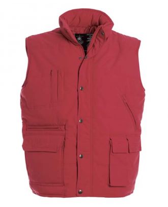 Gilet bodywarmer explorer rouge