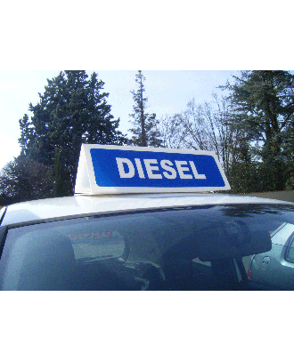 Panneau de toit magnétique triangle diesel