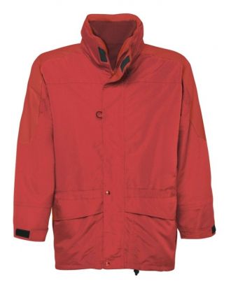 Parka 3 in 1 rouge