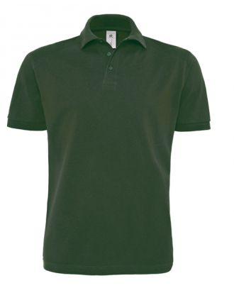 Polo heavymill vert bouteille